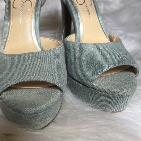 Jessica Simpson Denim Pumps - Picture 13 of 15